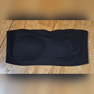 Aerie Real Free Seamless Bandeau Bra – Black (Size M)